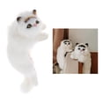 thumbnail image 4 of Juguetes de peluche, muñecos de , juguetes de peluche, almohada suave pa mascotas, 30 cm, simulación de gato, modelo de animal, decoraciones Negro Izquierdo Colco muñeca de gato para niños, 4 of 8