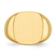 thumbnail image 4 of 14K Yellow Gold Men's Signet Ring Size 10, 4 of 6