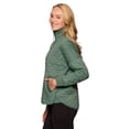 thumbnail image 4 of Avalanche Women's Mock Neck Quilted Zip Up Jacket with Pockets, 4 of 5