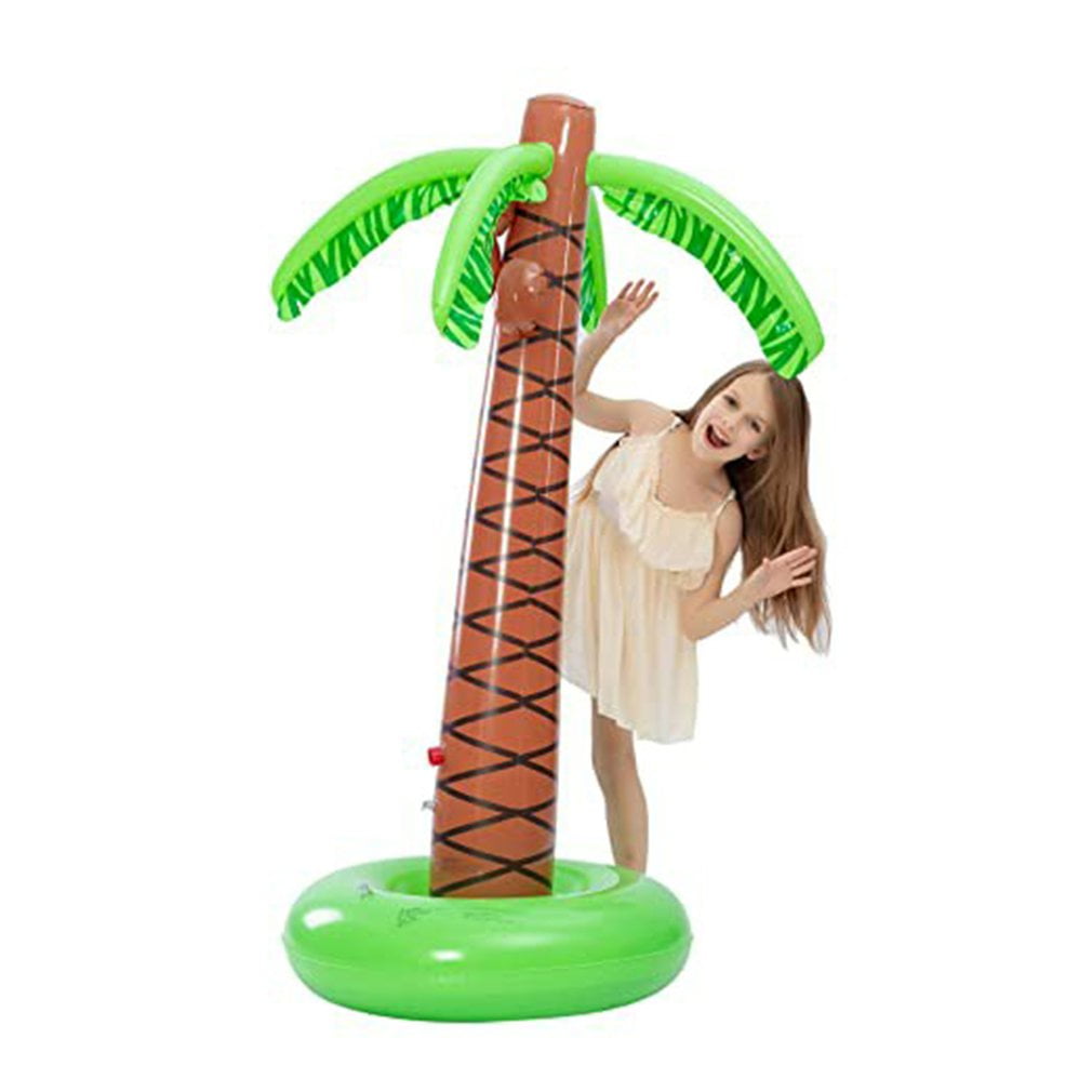 inflatable palm tree sprinkler