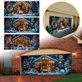 thumbnail image 5 of 12 Make A Festive Statement This Christmas with Our Garage Banner Perfect for Celebrating The Holiday Season! (188.97x82.67in), 5 of 6