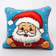 thumbnail image 4 of Kit de gancho de pestillo Paquete de almohada de nudo Patrón navideño Kits de gancho de pestillo de bordado Funda de almohada de cojín Juego de kussen para costura DIY, 4 of 5
