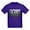Purple, variant on CafePress - Gone Squatchin Deep Woods Kids Dark T Shirt - Dark T-Shirt Kids XS-XL