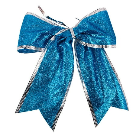 

TANGNADE 13CM Full Onion Powder Christmas Bow Christmas Decorations Christmas Tree Decoration Pendant Christmas Small Bow