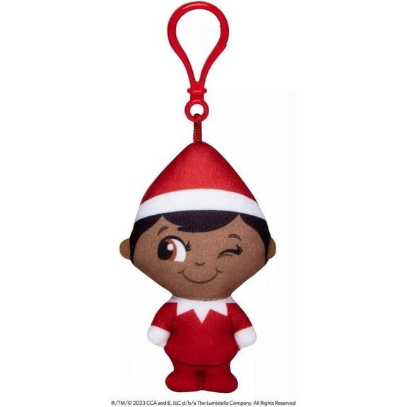 The Elf on the Shelf Plushee Pals Mini Clip-On Dark Tone Boy