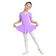 thumbnail image 3 of Girls Dance Short Sleeve Ballet Dress For Recital Practice Performance - Girls Dresses for and Stage Movement, 3 of 3