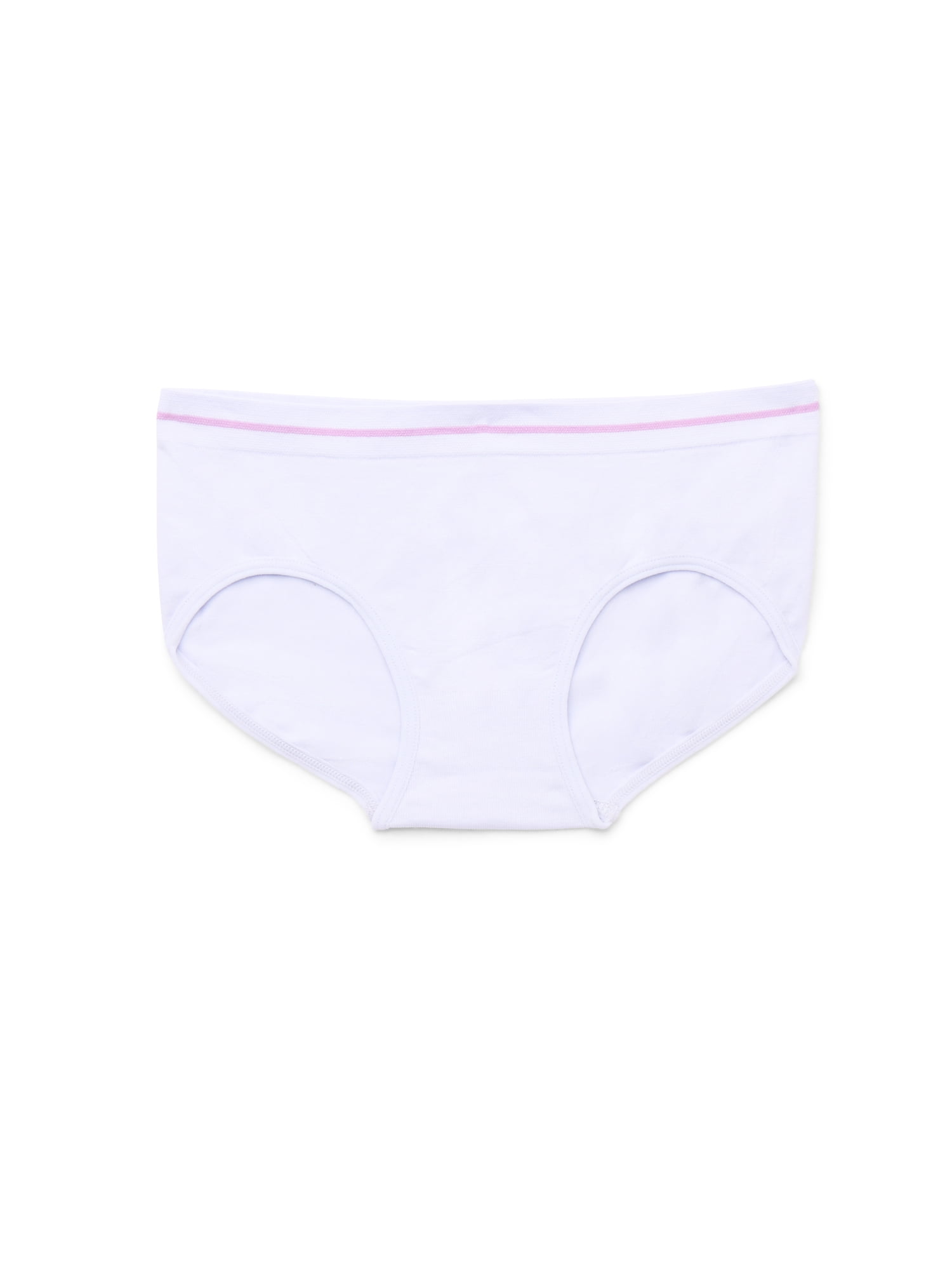 Athletic Works Girls Seamless Brief Underwear, 5-Pack, Sizes S-XL