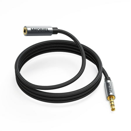 MMOBIEL 3.5mm Audio Extension Cable Male to Female TRRS 3.3ft
