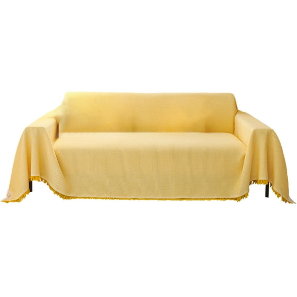 Sofa Vama Ropa de Cama Funda de toalla para sofá, funda completa para cojín de sofá, manta individual for Navideño