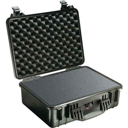 Pelican 1520 Watertight Medium Case With Foam 19-3/4 x 15-3/4 x 7-7/16 Bla