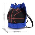 thumbnail image 2 of Basketball Backpack Creative Fashion Oxford Mesh Ball Backpack Basketball Bag, 2 of 3