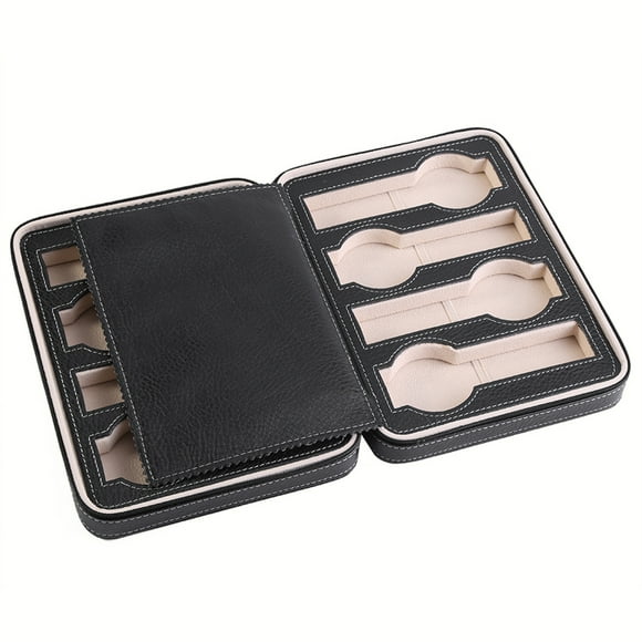 Watch Case, Zippered Watch Storage Case, Watch Organizer For Watch Travel