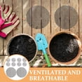 thumbnail image 5 of FUTUREORYY 10Pcs Flower Pot Grid Mat Ventilated Breathable 3.9x3.9 Inch, 5 of 8
