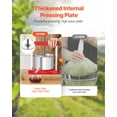 thumbnail image 3 of VEVOR 0.8 Gal/3L Fruit Wine Press, 2 Stainless Steel Barrels, Manual Juice Maker, Cider Apple Grape Tincture Honey Olive Oil Making Press with T-Handle for Outdoor Kitchen Home, 3 of 10