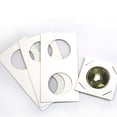 thumbnail image 4 of Álbum de monedas de 50 Uds., soportes de sellos de tamaño pequeño lisos y ligeros, varios tipos, organizador de colección de estilo Retro, Almacenamiento y organización del hogar Blanco 3 Billuyoard HA074142-03, 4 of 6