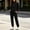 Black, variant on Zeijnsda Womens Two‑Piece Sets Casual Solid Color Matching Sweatsuits Stand Collar Half‑Zip Sweatshirt & Straight Leg Pants 2 Piece Sports Outfits S-5XL