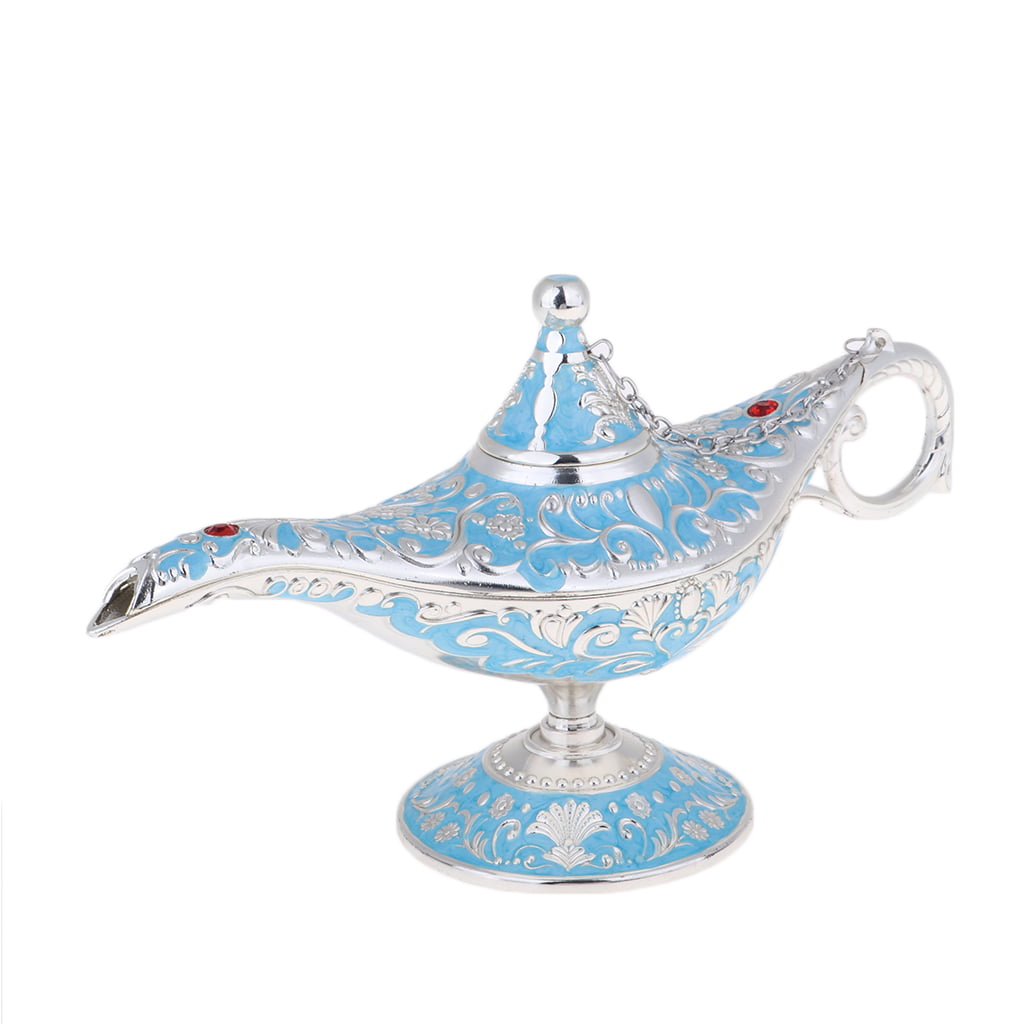 Vintage Style Oil Lamp Legend Magic Genie Lamp Wish Pot Fancy Dress Accessories 