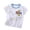 White, variant on Zwiiyzr Boys Girls Dinosaur Shirts Short Sleeve Cotton T-Shirts Kids Toddler Tshirts Tees Baby Clothes Summer Tops 6 Months-6 Years Beige