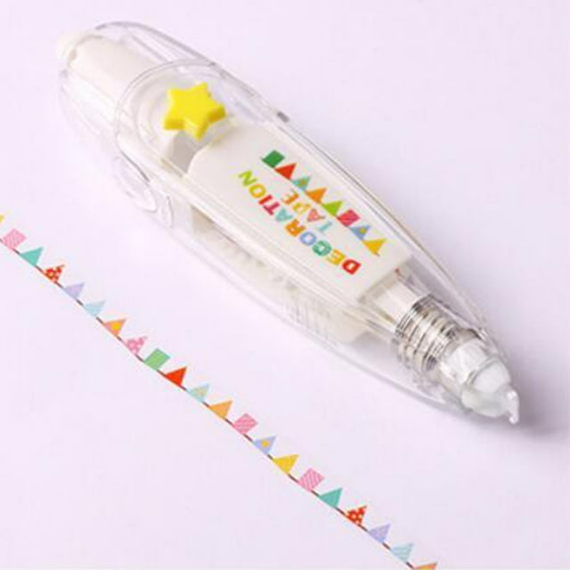 Pisexur Notebook,Notebooks for School, Decorative Tape Pen DIY Photo Album Correction Tape Decoration Tape,Notebooks for Work