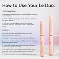 thumbnail image 5 of L'ANGE HAIR Le Duo Grande 360° Airflow Styler | Rizador y plancha de titanio 2 en 1 | Plancha y rizador de pelo profesional con rejillas de ventilación para fijar el peinado | Temperatura ajustable (B, 5 of 5