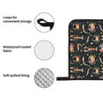 thumbnail image 4 of Daiia Various Crustaceans Pattern Oven Mitts and Pot Holders 4 pcs Set,High Heat Resistant 500 Degree Extra Thicken Long Kitchen Cotton Oven Glove, 4 of 6