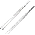 thumbnail image 1 of Pinzas de cocina de acero inoxidable, pinzas grandes de precisión, pinzas de cocina, pinzas para barbacoa, pinzas planas de cocina (2 unidades, 30 cm), 1 of 5
