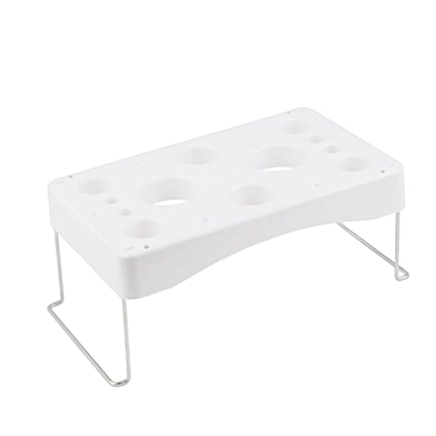 Soporte portátil para manga pastelera, accesorios para hornear, bandeja para exhibición de almacenamiento, pastel