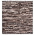 thumbnail image 4 of SAFAVIEH Montauk Renae Distressed Area Rug, Brown/Ivory, 4' x 6', 4 of 7