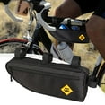 thumbnail image 1 of B SOUL Bicycle Triangle Bag Bike Frame Front Tube Bag Waterproof Pouch (L), 1 of 6