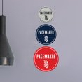 thumbnail image 4 of Signs ByLITA Circle Pacemaker Sign (Red) - Small, 4 of 6