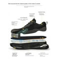thumbnail image 3 of YAZI  Steel Toe Shoes for Men Women,Comfortable Safety Shoes Breathable Indestructible Shoes Lightweight Work Shoes, 3 of 16