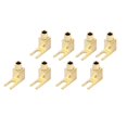 thumbnail image 2 of 16 Pcs Total Hi-End Banana to Spade Adapter Plug/Speaker Cable Connector [Wy-Yp01-8/Spade de L/8], 2 of 5