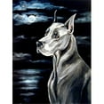 thumbnail image 1 of Great Dane In The Moonlight Flag - Garden Size, 1 of 1