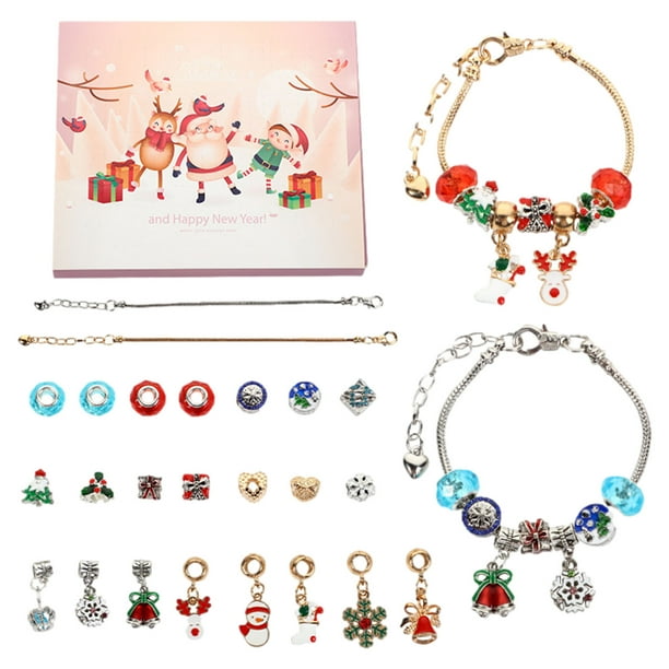 Vokewalm Countdown Calendar Jewelry | Blue Item Advent Calendar Jewelry for Girl | Christmas Advent Calendar with 2 Adjustable Bracelets And 22 Charm Beads for Countdown to Christmas Calendar DIY - Walmart.com vokewalm-countdown-calendar-jewelry-blue-item-advent-calendar-jewelry-for-girl-christmas-advent-calendar-with-2-adjustable-bracelets-and-22-charm-beads-for-countdown-to-christmas-calendar-diy-walmart-com