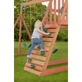 thumbnail image 5 of Cedar Chalet Wooden Swingset, 5 of 14