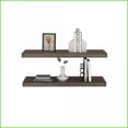 thumbnail image 4 of Floating Shelves Ecco 31.5'' Wide Set of 2 for Bedroom, Bathroom, Living Room | Modern | Particle Board, 4 of 8