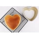 thumbnail image 3 of Molde para pastel en forma de corazón de aleación de aluminio, herramienta para hornear casera con fondo desmontable. 8 pulgadas, 3 of 9
