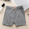 thumbnail image 6 of 4 Pack Girls Shorts Toddler Little Girls Big Girls Dance Bike Play Shorts Under Dress Skirt School Uniform Underpants Gym Sports for 3-12Years, 6 of 9