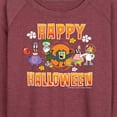 thumbnail image 3 of SpongeBob SquarePants - Happy Halloween - Women's Lightweight French Terry Long Sleeve Shirt, 3 of 6