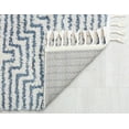 thumbnail image 3 of Rugs America BT20B Slowburn Stripe/Diamond Modern White Area Rug, 2'6" x 4', 3 of 6