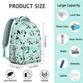 thumbnail image 6 of Cute Panda Print Backpack - Durable School Bag for High School & College, Water-Resistant Bookbag with Padded Straps, Roomy for Books & Essentials, 6 of 6