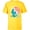 Yellow, variant on Disney Princess Ariel Finding Your Own Voice - Short Sleeve T-Shirt for Kids - Customized-White