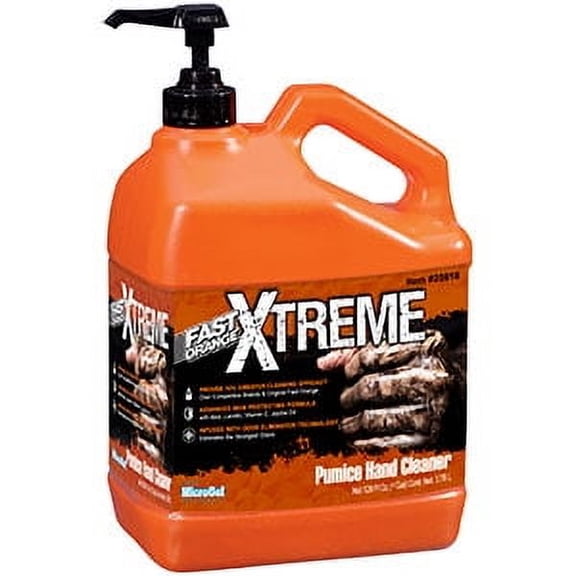 Permatex 25618 Fast Orange Xtreme Hand Cleaner, 1 Gallon