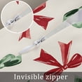 thumbnail image 7 of Red Green Yellow Body Pillow Cover 20 x 54 Inch Decorative Pillow Cover Watercolor Bow Knot Lumbar Pillowcase Seasonal Rectangle Cushion Case for Couch Sofa Bed Living Room, 7 of 7