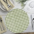 thumbnail image 4 of CounterArt "Sunflowers Forever" 4-Pack Reversible Round Tabletop Placemats, 4 of 8