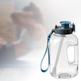 thumbnail image 1 of Botella de agua portátil con tapa de Jarra de agua con tiempos Bebida a prueba de fugas para senderismo Bicicleta Fitness Gris 1.6L Baoblaze Botellas Deportivas, 1 of 7