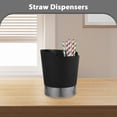thumbnail image 2 of QUTETN Cutlery Dispenser Stirrer Dispenser Container Kitchen Storage Buckets Kitchen Utensils Bucket, 2 of 6