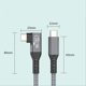 thumbnail image 3 of USB 4 Cable 90° 40Gbps USB4 Type C Data Cable 1.5M, 3 of 5