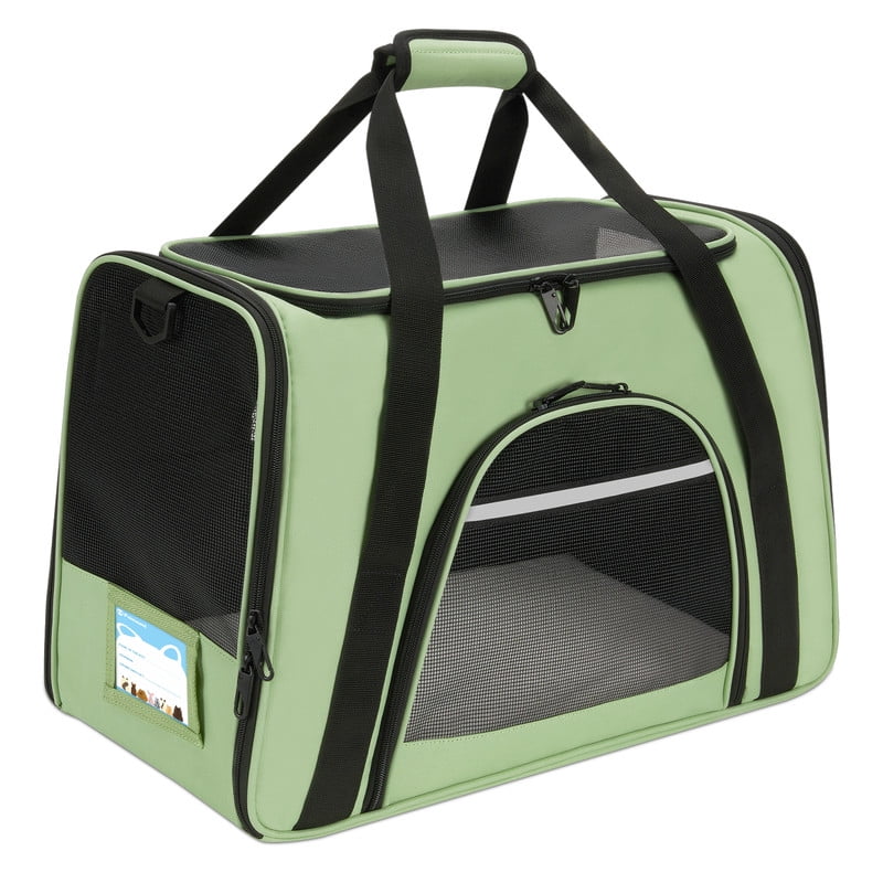 Pnimaund Cat Carrier Large Pet Carrier Soft Dog Carrier with Lockable