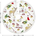 thumbnail image 5 of GZHJMY Christmas Forest Christmas Tree Skirt 36" for Indoor Outdoor Holiday Party Office Store Cupboard Decoration, 5 of 5